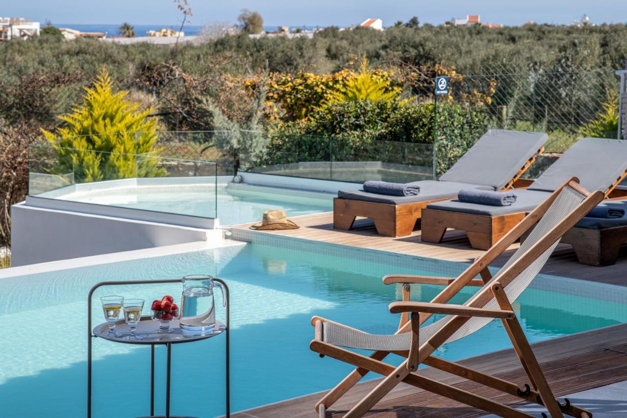 Alba Bianca Villa, Family Retreat With Heated Pool By Thinkvilla Hersonissos  Exterior photo