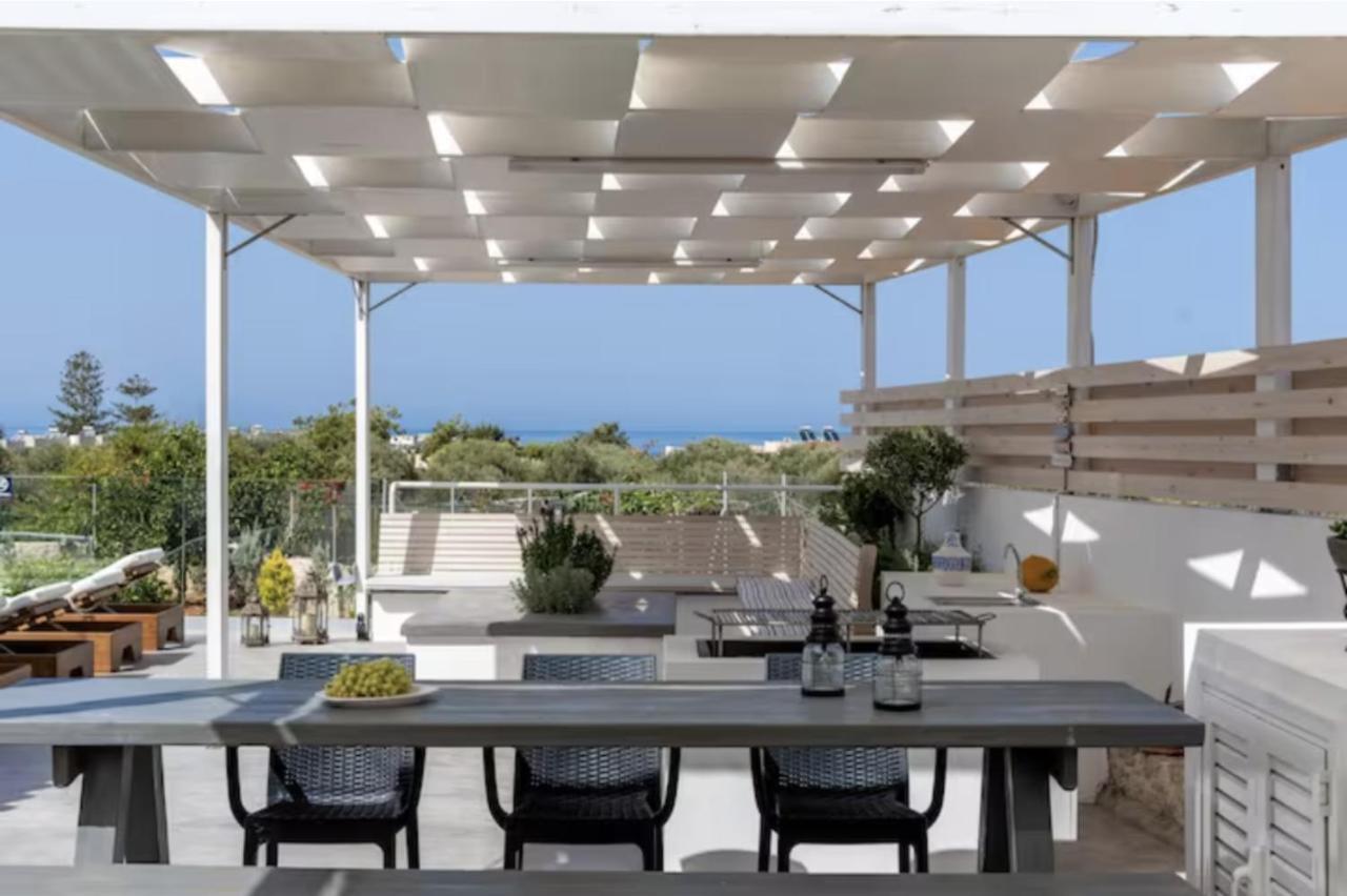 Alba Bianca Villa, Family Retreat With Heated Pool By Thinkvilla Hersonissos  Exterior photo
