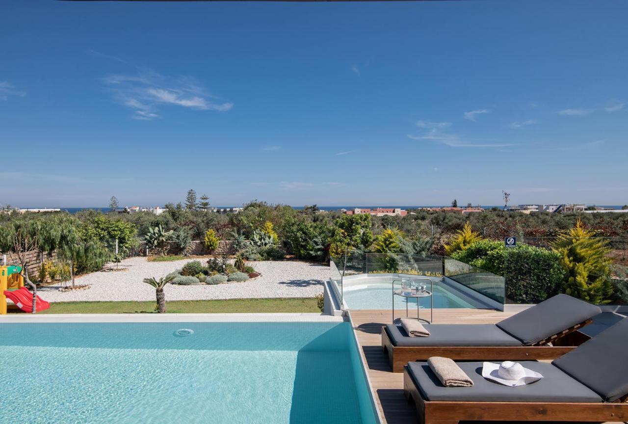 Alba Bianca Villa, Family Retreat With Heated Pool By Thinkvilla Hersonissos  Exterior photo